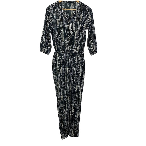 W118 Walter Baker jumpsuit Peavy jumpsuit in inked houndstooth Abstract Size XS - Picture 3 of 12